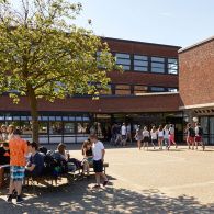 Schulhof des Gymnasium Korschenbroich